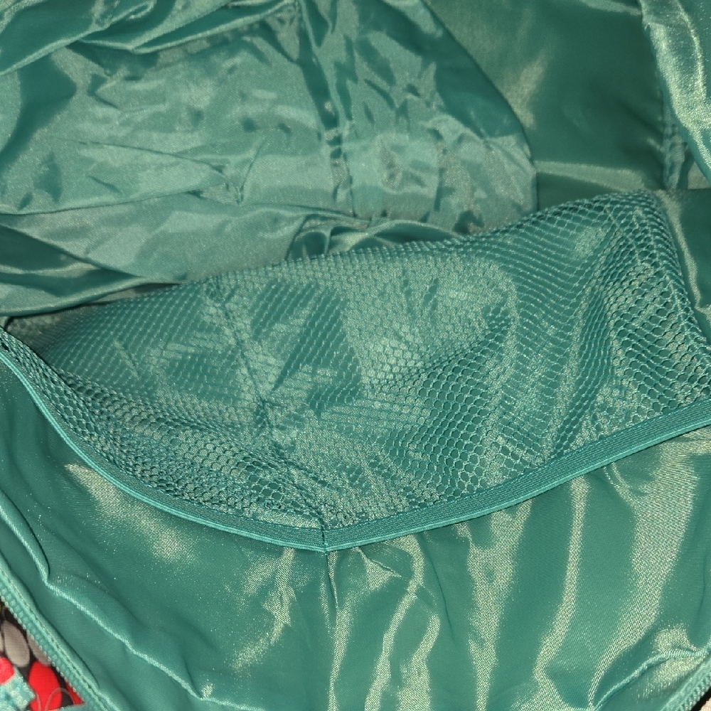 Thirty-One Colorful Dot Stripe Tote - Picture 11 of 12
